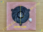 ( SP1231 ) Quạt Tủ Lạnh 3 Dây Đường Kính 15Cm , DC12V - 0.34A 